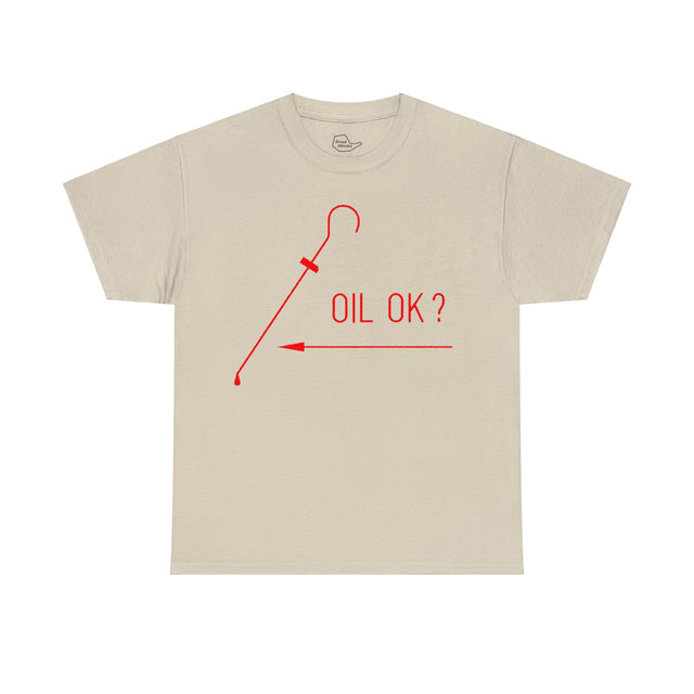 Oil Ok? Vintage Style T-shirt