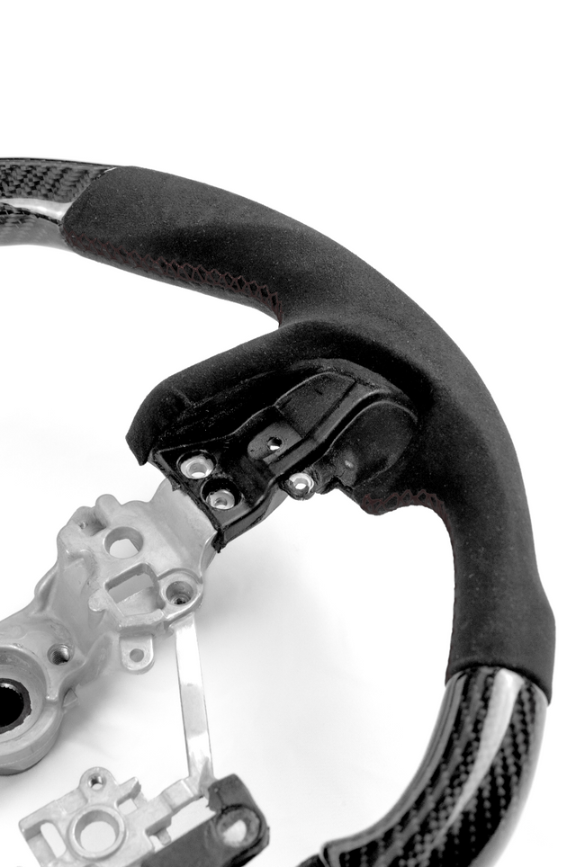 Carbon Fiber Steering Wheel (Subaru Crosstrek, Impreza, Outback, WRX)