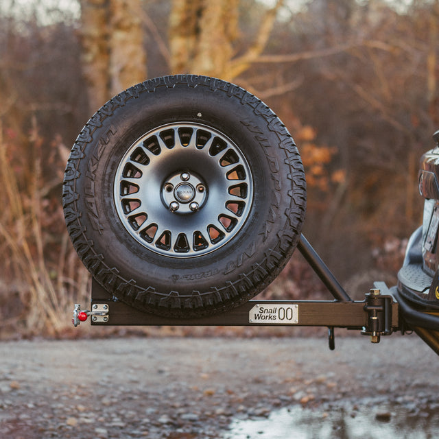 Subaru Off Road Tire Swing Out