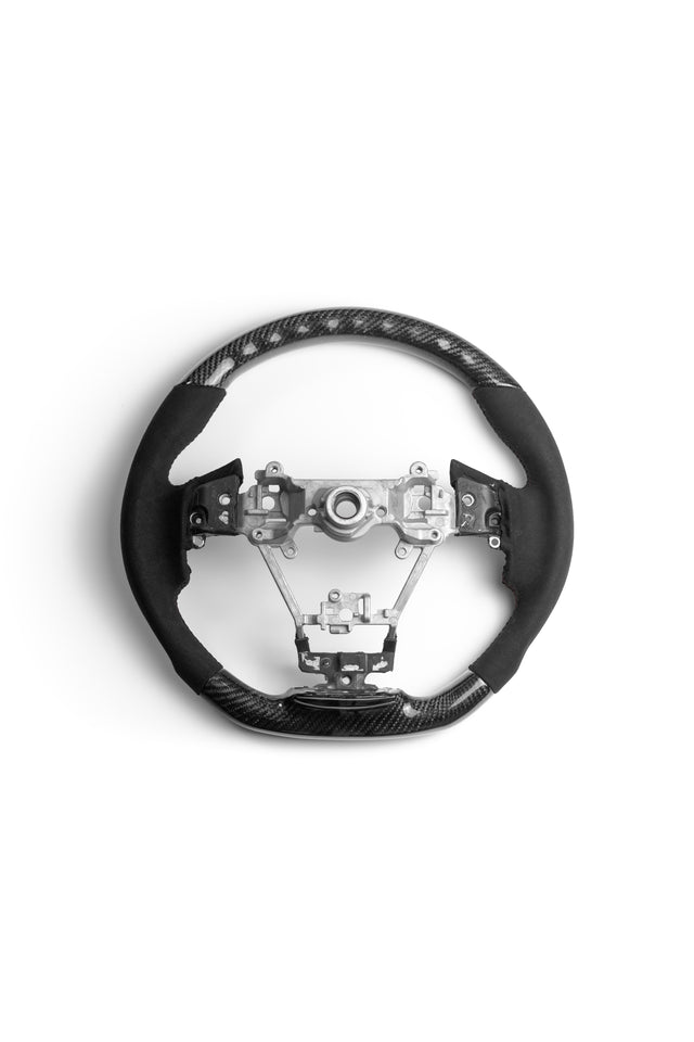 Carbon Fiber Steering Wheel (Subaru Crosstrek, Impreza, Outback, WRX)
