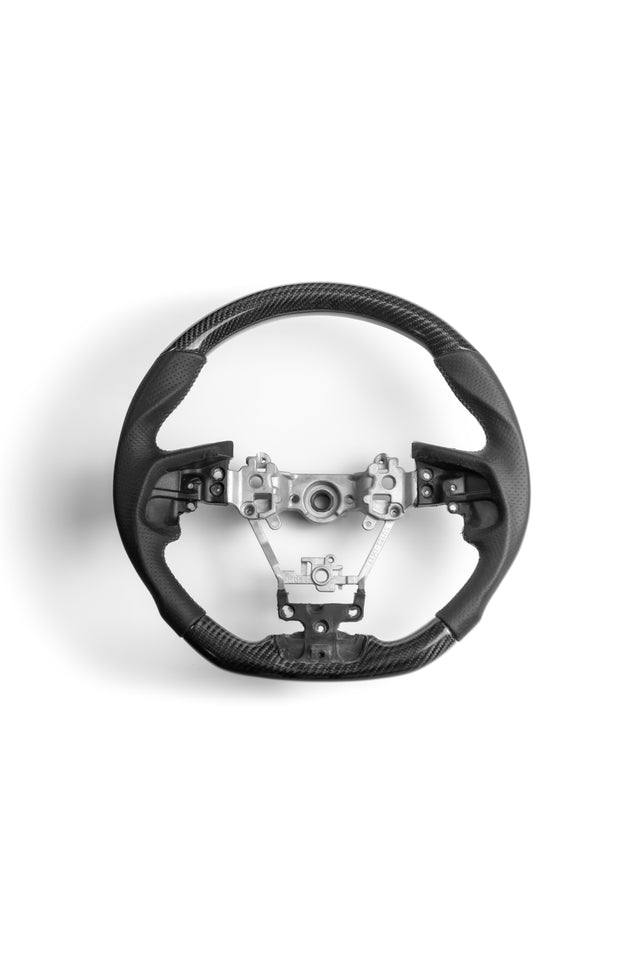 Carbon Fiber Steering Wheel (Subaru Crosstrek, Impreza, Outback, WRX)